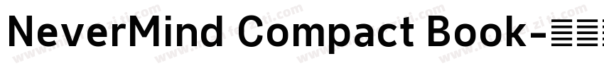 NeverMind Compact Book字体转换